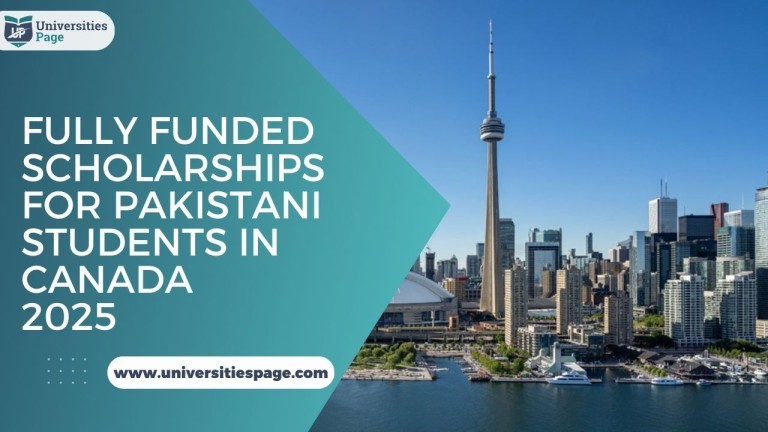 Fully Funded Scholarships for Pakistani Students in Canada  2025